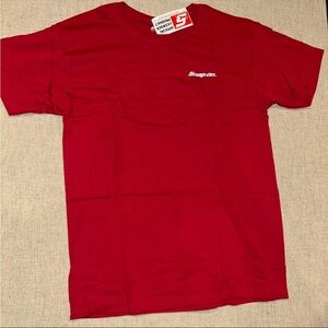 Snap Bold Red Short Sleeve Tee